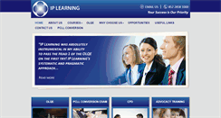 Desktop Screenshot of ip-learning.com